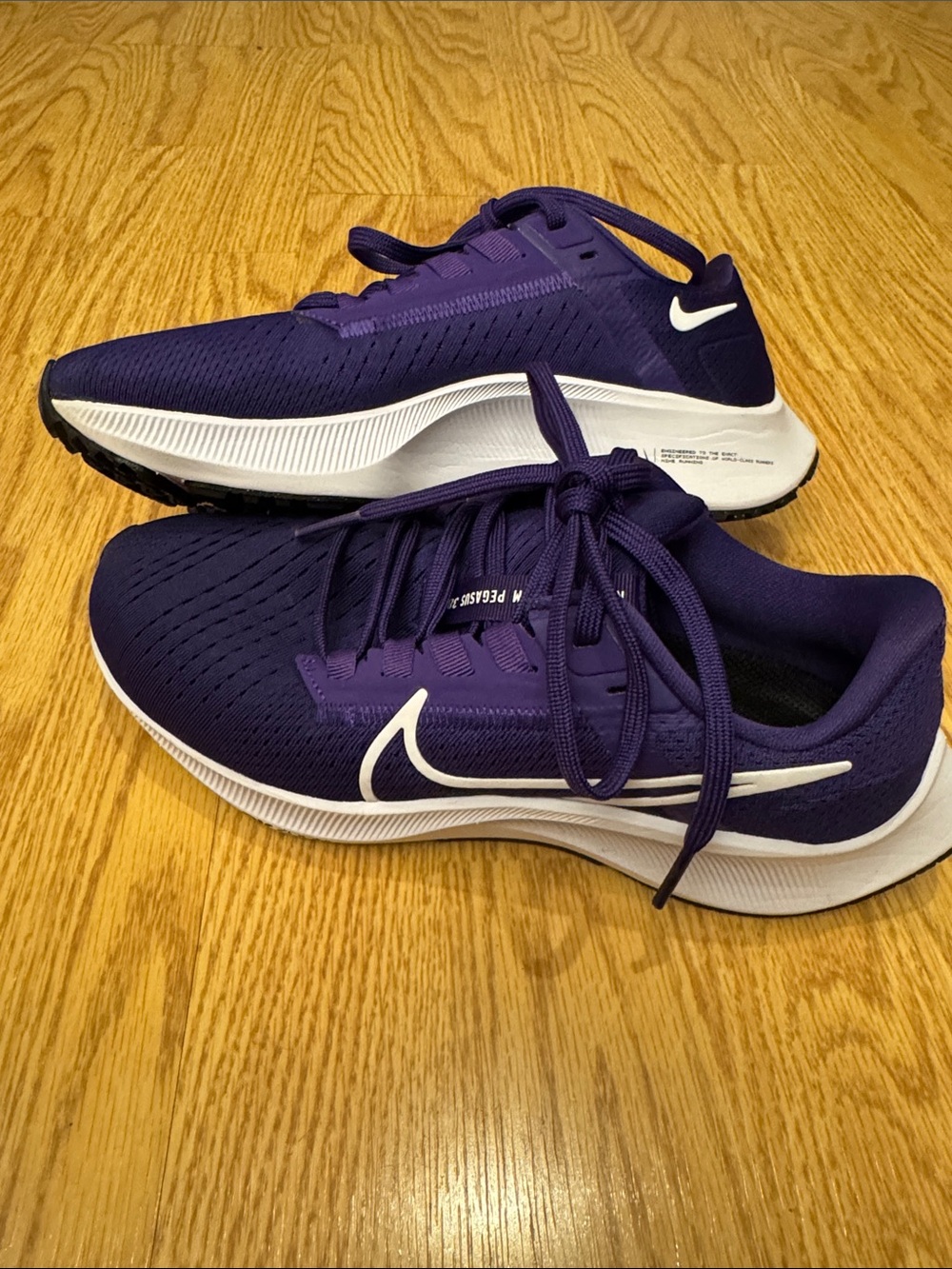 Nike Air Zoom Pegasus 38 - Women's Purple Running Shoes - Lightweight Athletic
